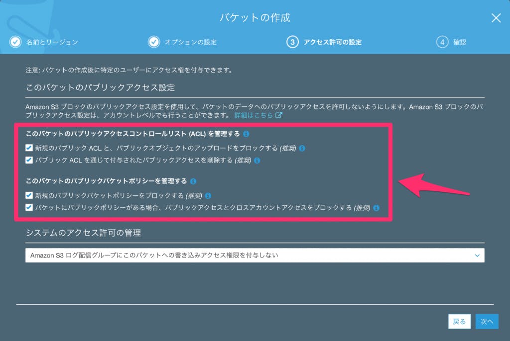 Aws S3のアクセス制限 バケットポリシー Iamポリシー Acl わくわくbank